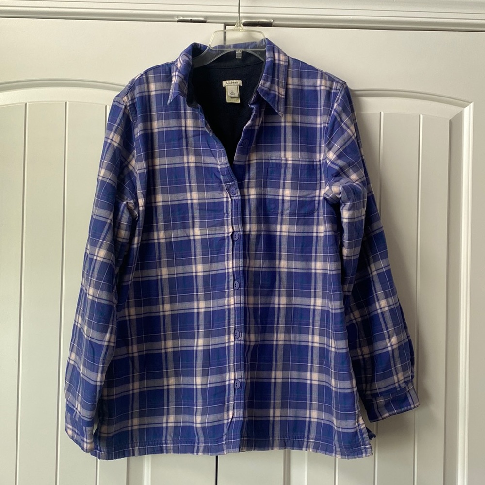 LL Bean Fleece Line Jacket